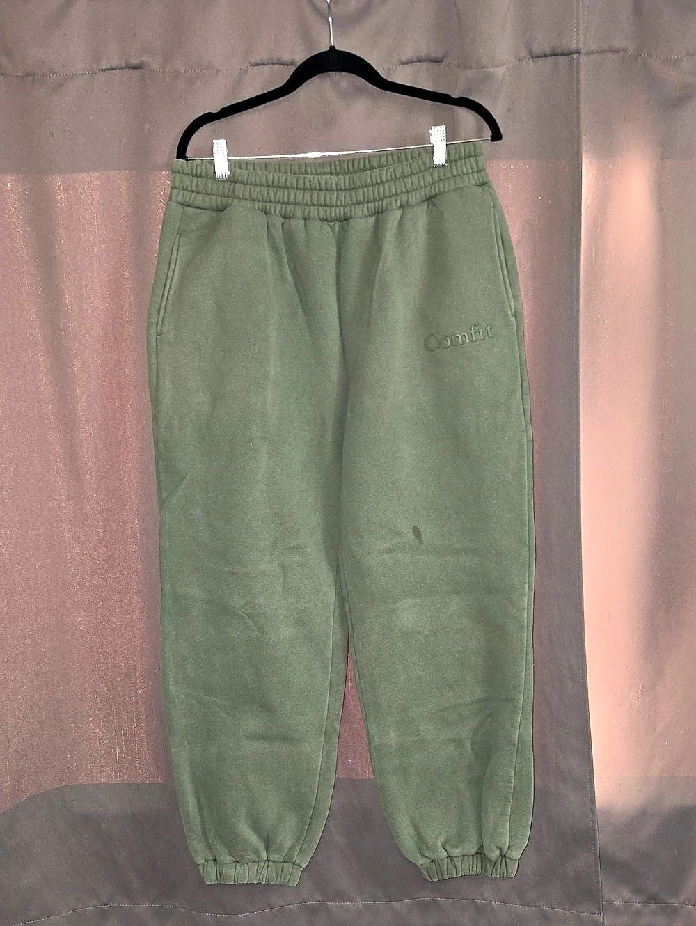 Comfort Green Jogger Pants Size XL Like New